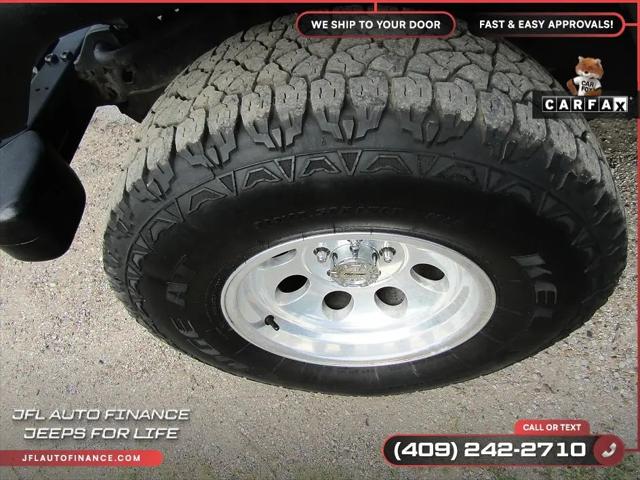 2001 Jeep Wrangler SE