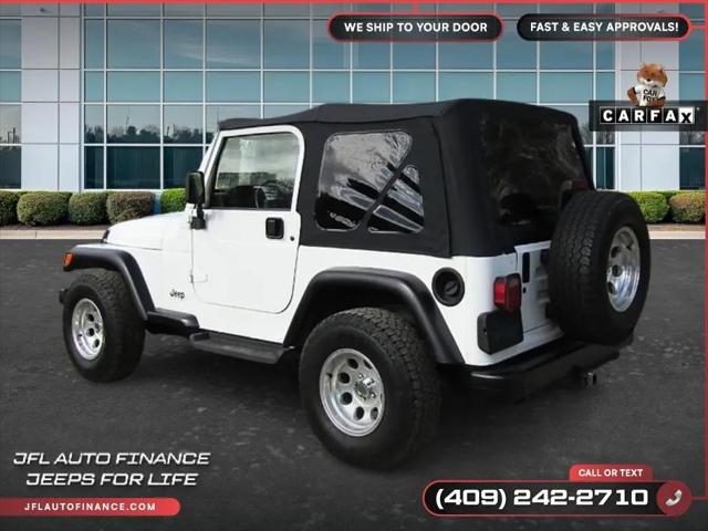 2001 Jeep Wrangler SE