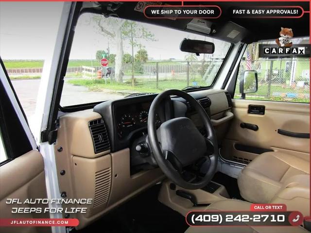 2001 Jeep Wrangler SE