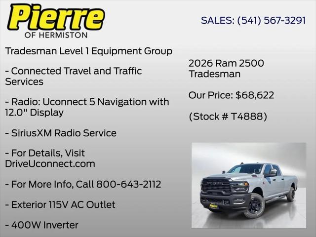 2026 Ram 2500 Tradesman Crew Cab 4x4 8' Box