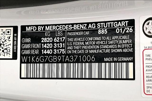 2026 Mercedes-Benz S 580 4MATIC