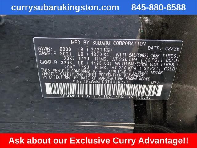 2026 Subaru Ascent Onyx Edition Touring 7-Passenger