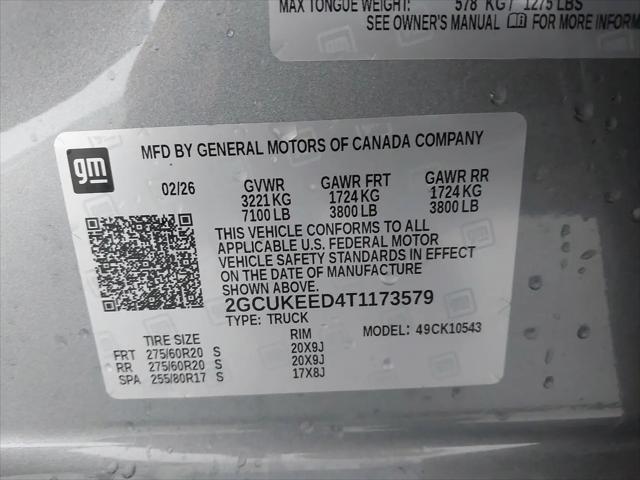 2026 Chevrolet Silverado 1500 4WD Crew Cab Short Bed RST