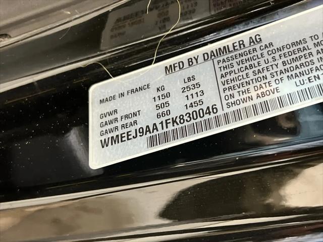 2015 smart fortwo electric drive passion