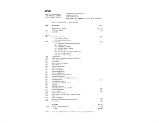 2026 Mercedes-Benz GLA-CLASS 4MATIC