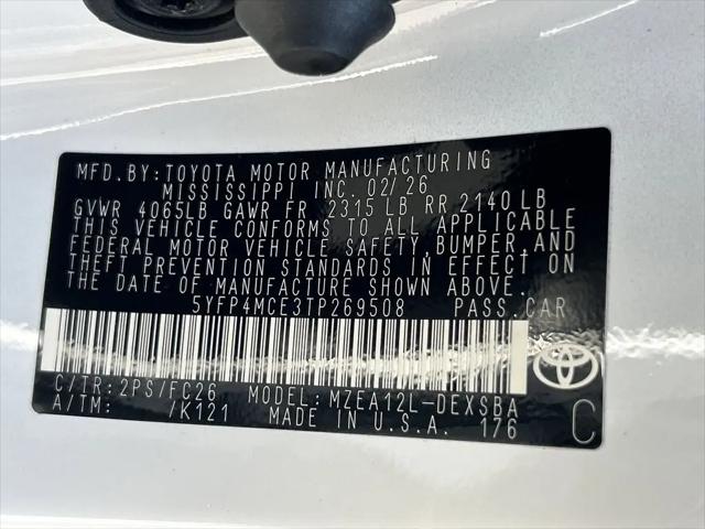 2026 Toyota Corolla SE