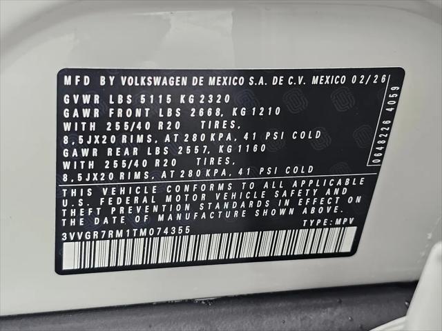 2026 Volkswagen Tiguan SE R-Line Black