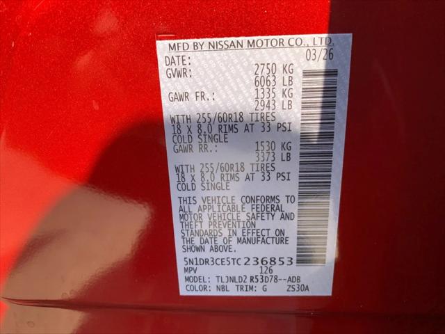2026 Nissan Pathfinder SL