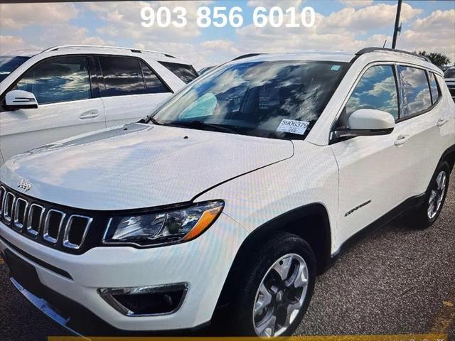 2021 Jeep Compass Limited 4x4 for sale in Pittsburg, TX