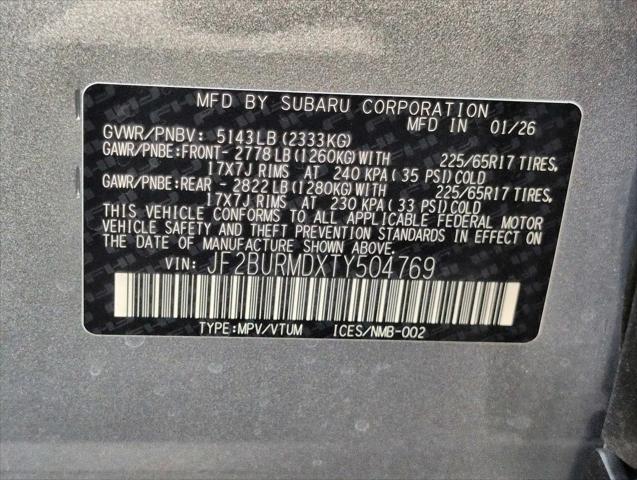 2026 Subaru Outback Wilderness