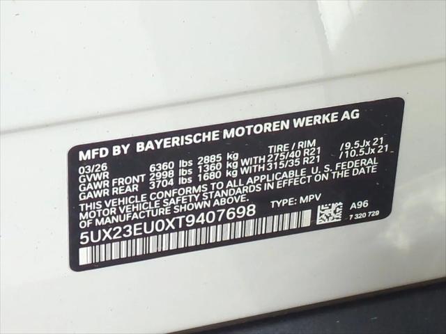 2026 BMW X5 xDrive40i