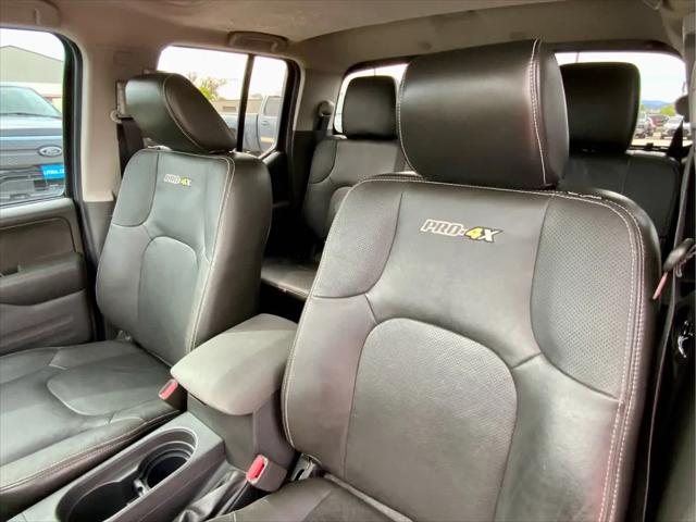 2020 Nissan Frontier Crew Cab PRO-4X 4x4