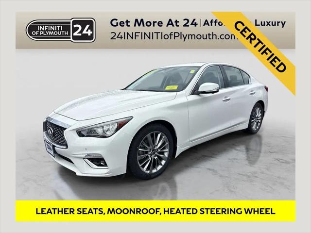 2023 INFINITI Q50 LUXE AWD for sale in Plymouth, MA
