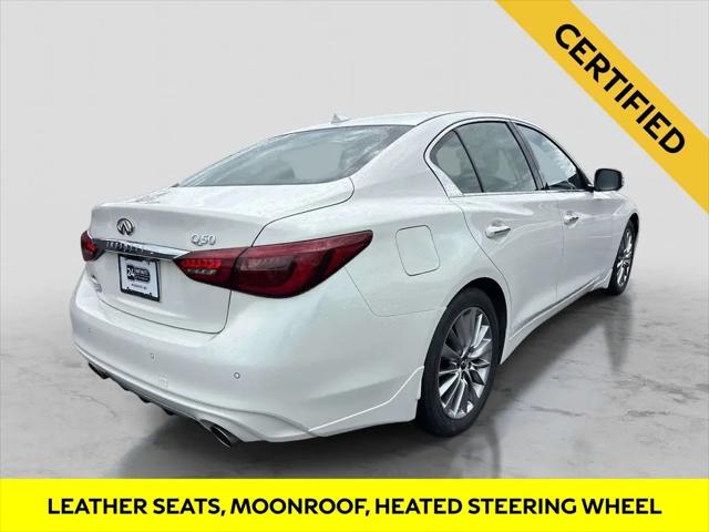 2023 INFINITI Q50 LUXE AWD