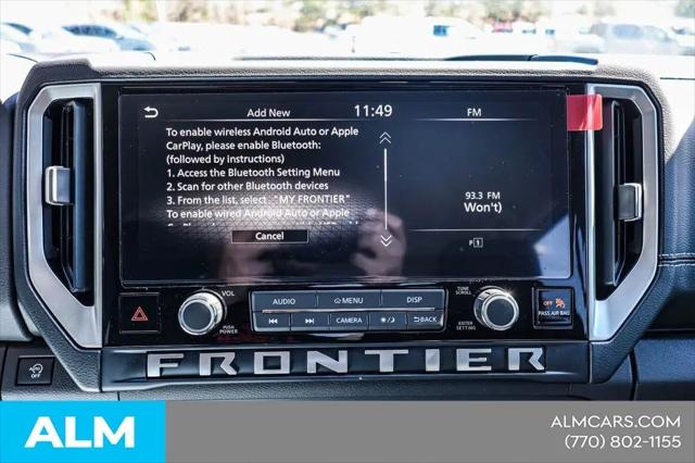 2025 Nissan Frontier Crew Cab SV 4x2
