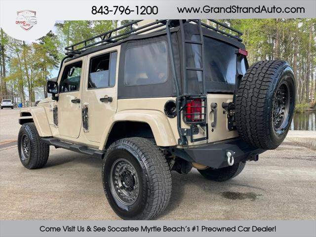 2016 Jeep Wrangler Unlimited Sahara