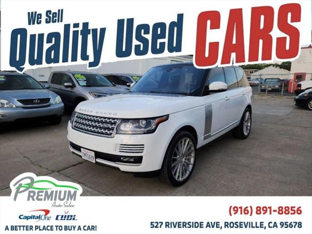 2017 Land Rover Range Rover 5.0L V8 Supercharged for sale in Roseville, CA