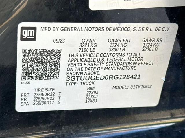 2024 GMC Sierra 1500 4WD Crew Cab Short Box Denali
