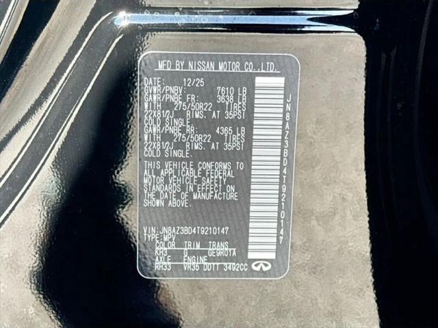 2026 INFINITI QX80 LUXE