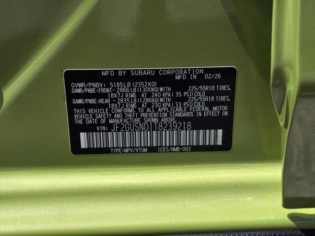 2026 Subaru Crosstrek Limited