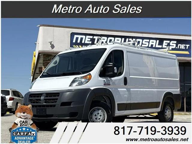 2018 Ram ProMaster Cargo Van Low Roof 136 WB for sale in Arlington, TX