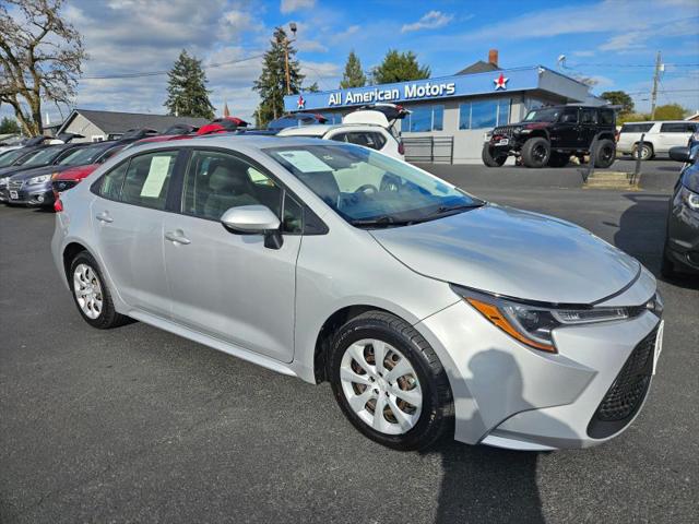 2020 Toyota Corolla LE for sale in Tacoma, WA
