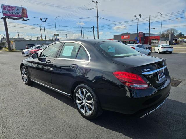 2016 Mercedes-Benz C-CLASS C 300 4MATIC
