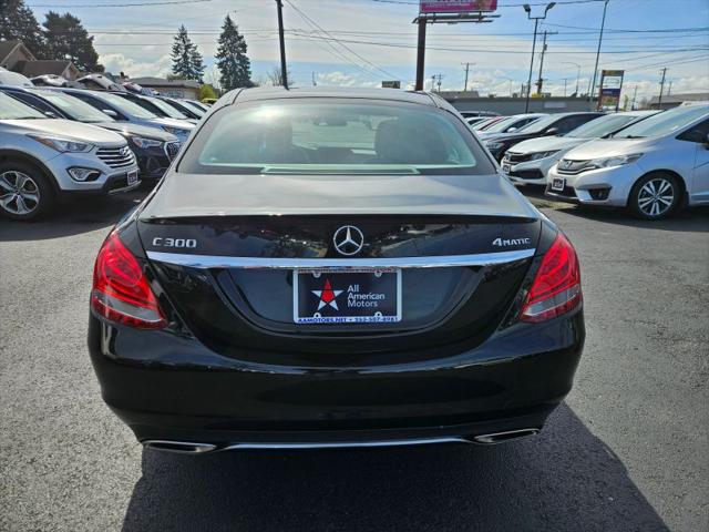 2016 Mercedes-Benz C-CLASS C 300 4MATIC