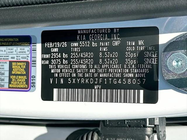 2026 Kia Sorento X-Line SX