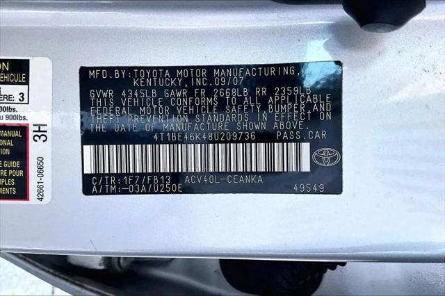 2008 Toyota Camry LE