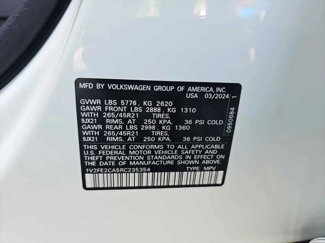 2024 Volkswagen Atlas Cross Sport 2.0T SEL Premium R-Line