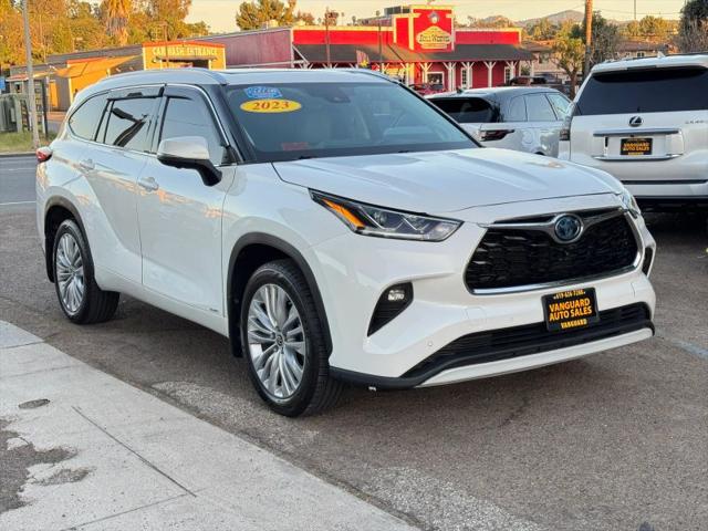 2023 Toyota Highlander Hybrid Platinum for sale in Lakeside, CA