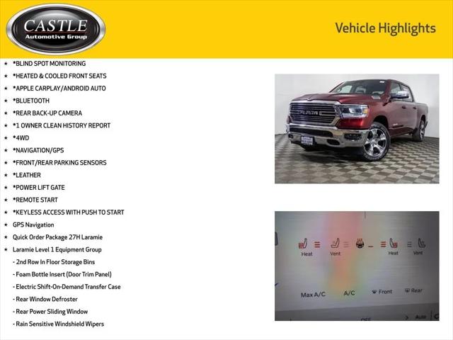 2023 Ram 1500 Laramie Crew Cab 4x4 5'7" Box