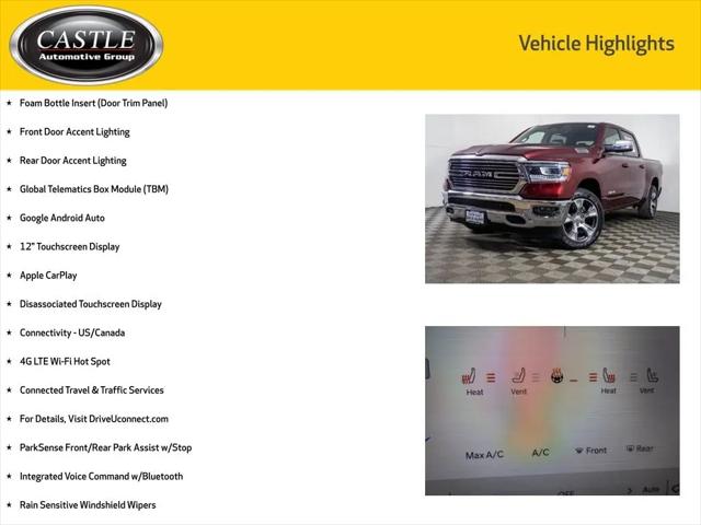2023 Ram 1500 Laramie Crew Cab 4x4 5'7" Box