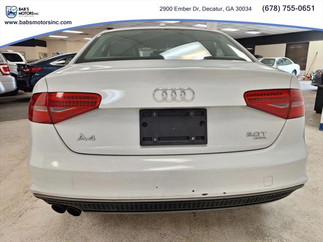 2015 Audi A4 2.0T Premium