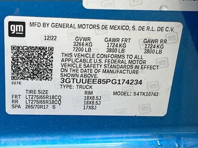 2023 GMC Sierra 1500 4WD Crew Cab Standard Box AT4