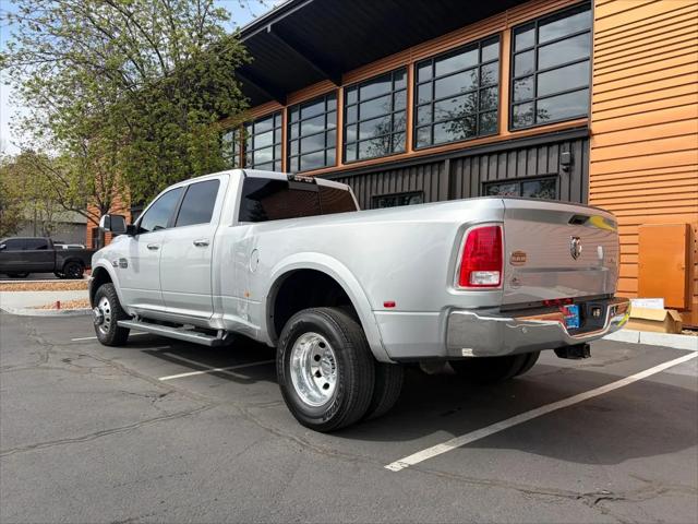 2018 Ram 3500 Laramie Longhorn Crew Cab 4x4 8' Box