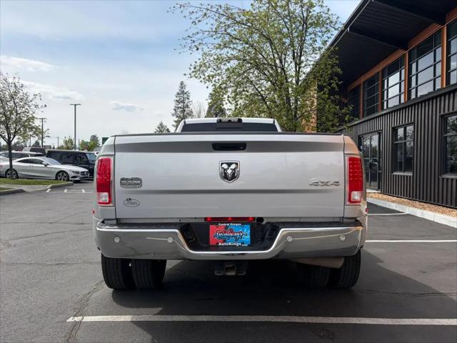 2018 Ram 3500 Laramie Longhorn Crew Cab 4x4 8' Box