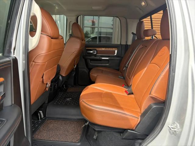 2018 Ram 3500 Laramie Longhorn Crew Cab 4x4 8' Box