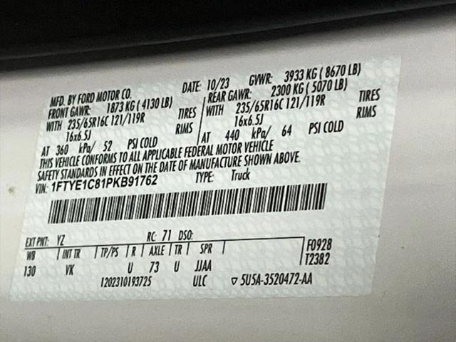 2023 Ford Transit Cargo Van Medium Roof w/RWB