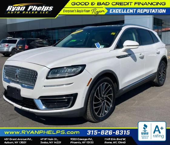 2019 Lincoln Nautilus Reserve for sale in Sodus, NY