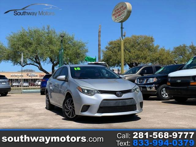2015 Toyota Corolla S for sale in Houston, TX