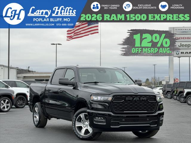 2026 Ram 1500 Express Crew Cab 4x4 5'7" Box for sale in Poplar Bluff, MO