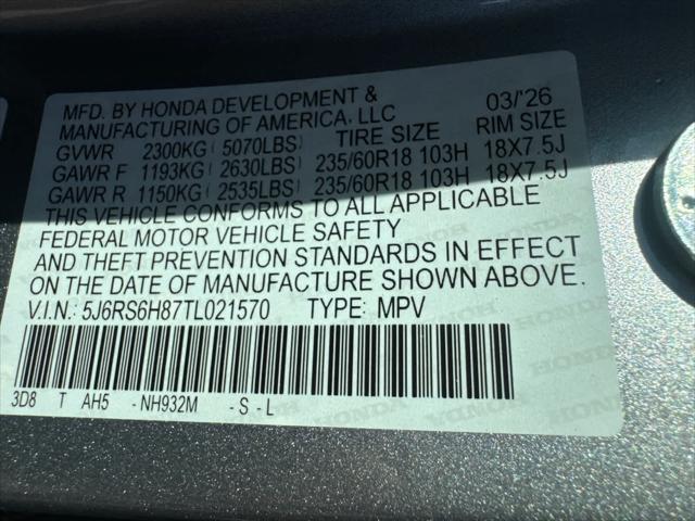 2026 Honda CR-V Hybrid AWD Sport-L