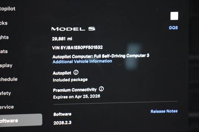 2023 Tesla Model S Standard Range