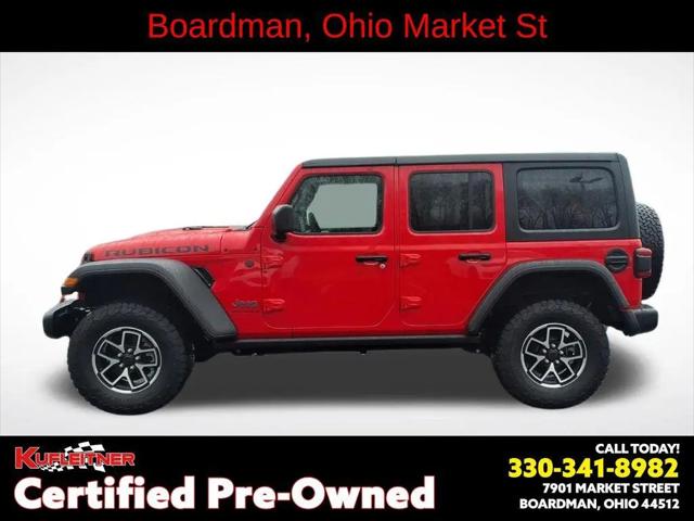2024 Jeep Wrangler 4-Door Rubicon 4x4 for sale in Youngstown, OH