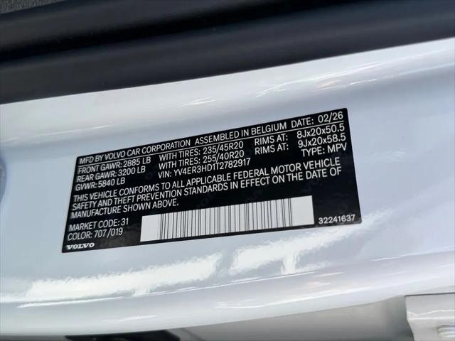 2026 Volvo EX40 Black Edition Ultra, Twin Motor, Fully electric