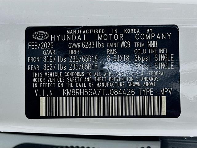 2026 Hyundai Palisade Blue SEL Premium 7P