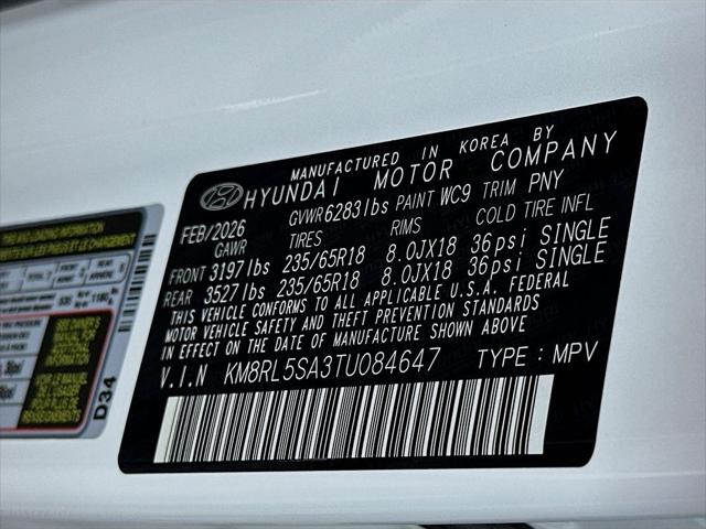 2026 Hyundai Palisade Blue SEL 7P