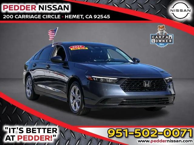 2025 Honda Accord Sedan LX for sale in Hemet, CA